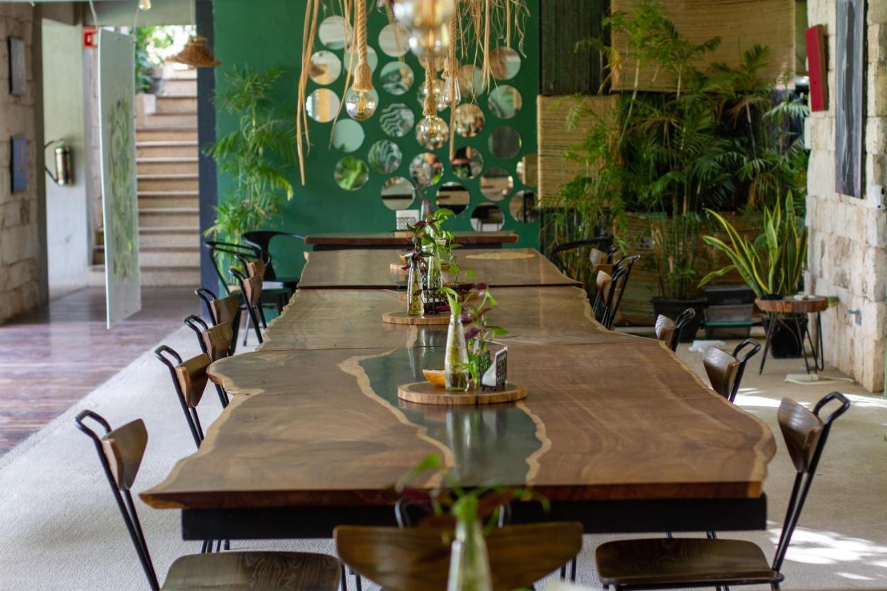 Hotel Makaaba Eco-Boutique Bacalar Luaran gambar Restaurant